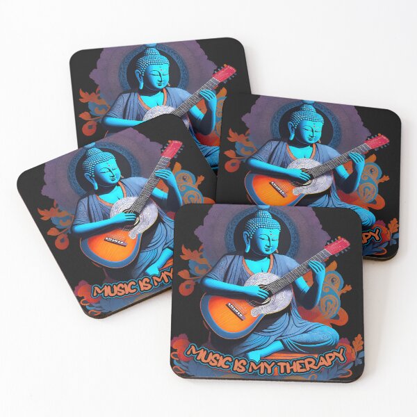 Item preview, Music is my therapy designed and sold by ZenStickConcept.