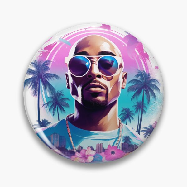 Item preview, Tupac in a purple paradise designed and sold by jeannenowak.