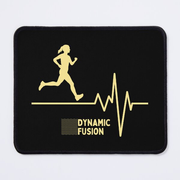 Item preview, Dynamic Fusion - runner meets heart rate designed and sold by pixdesigns.