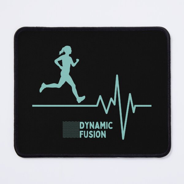 Item preview, Dynamic Fusion - runner meets heart rate designed and sold by pixdesigns.