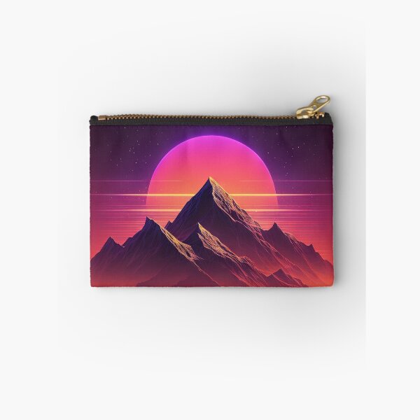 Item preview, Electric Peaks: Synthwave Adventure in the Majestic Mountains designed and sold by Mullet Monkey.