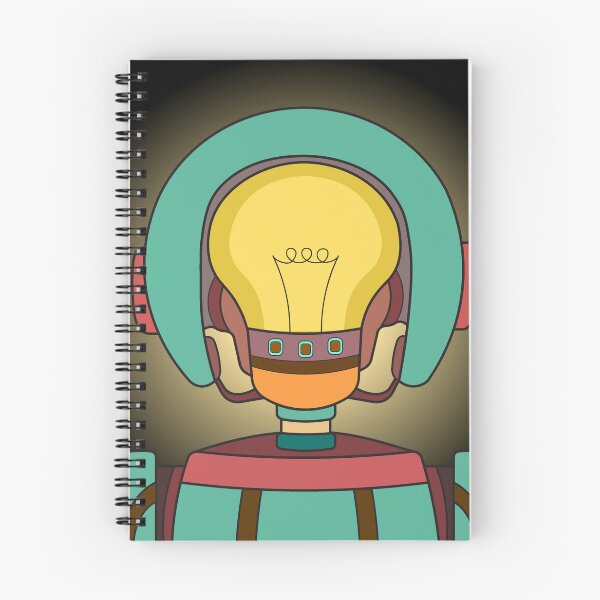 Item preview, AI robot with a yellow light bulb inside a head. Modern technology and futuristic concept. designed and sold by Nalidsa Sukprasert.