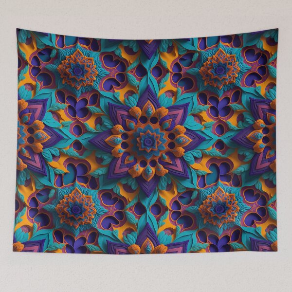Item preview, Illuminated 3D Mandalas: A Captivating Display of Radiant Beauty designed and sold by DesignArtEmpire.