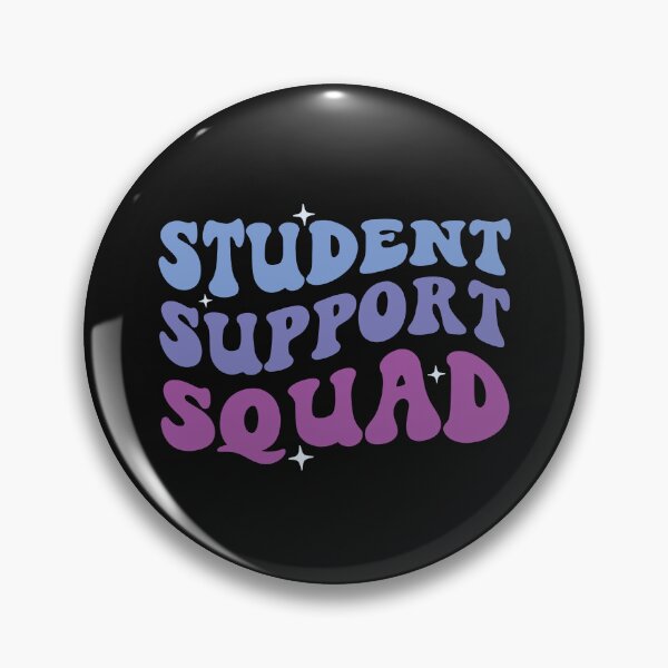 Item preview, Retro Groovy Student Support Squad designed and sold by cvt01.