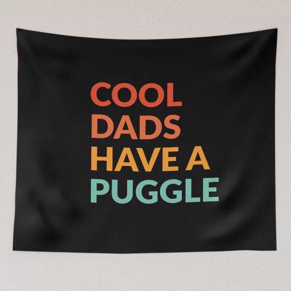 Item preview, Cool Dads Have Puggle Dog Pride Gift  designed and sold by Guarddogdrive.