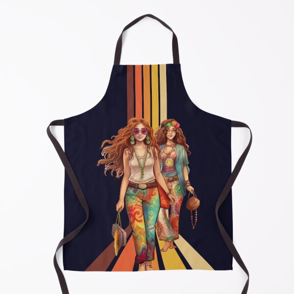 Item preview, Glorious 70s Hippie Girls designed and sold by retrobliss70s.