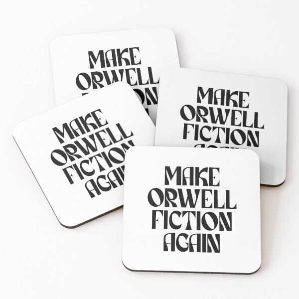 Item preview, Make Orwell Fiction Again (black) designed and sold by didijuca.