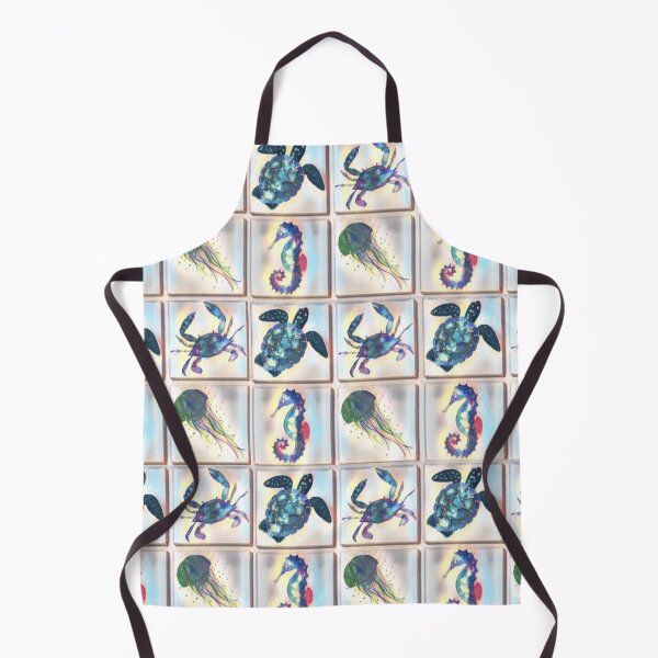 Item preview, Turtle Crabs Jellyfish Seahorse designed and sold by Profitrip.