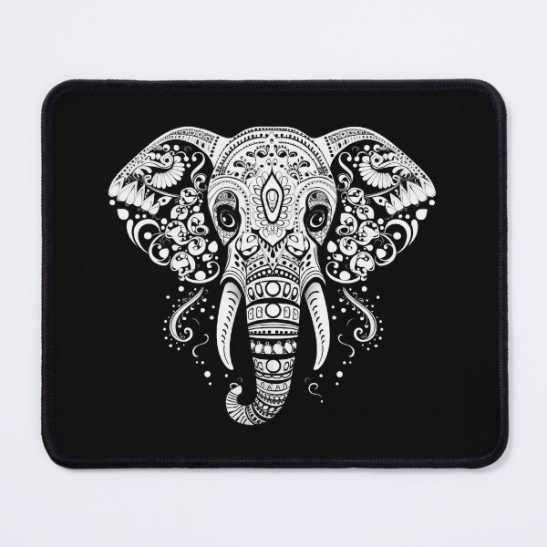 Item preview, Majestic Harmony: Elephant Mandala designed and sold by Cutesethtic.