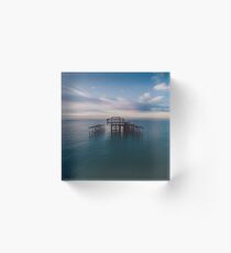 Brighton West Pier Acrylic Block