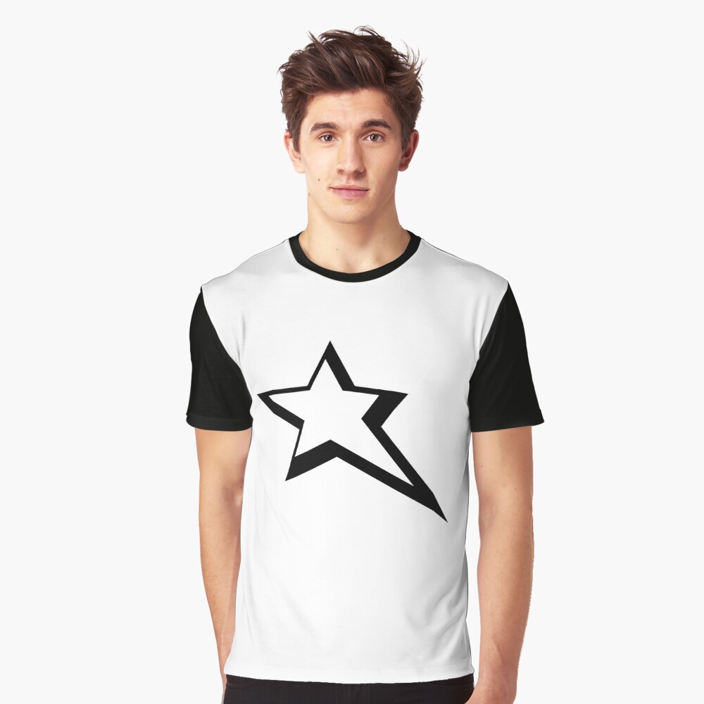 Plus Pour Homme Y2k Star Print T-shirt