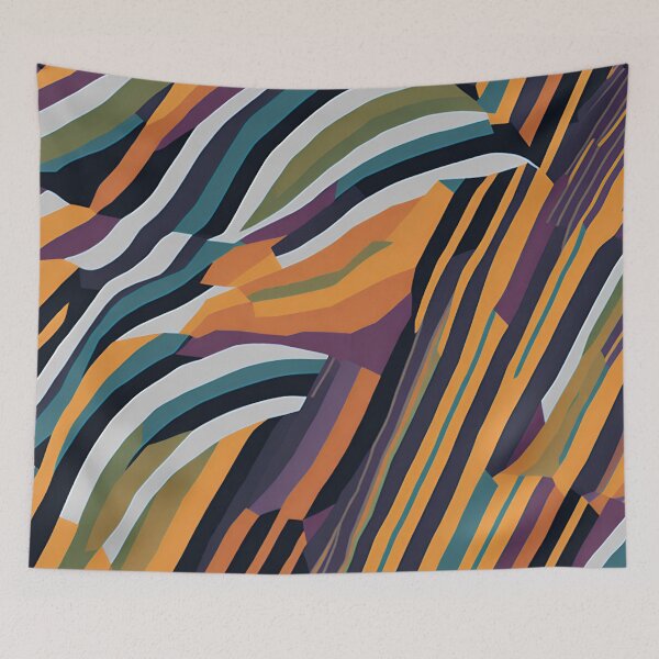 Item preview, Zebra Rhythms: Colorful Patterns  designed and sold by LeonAndrewRazon.