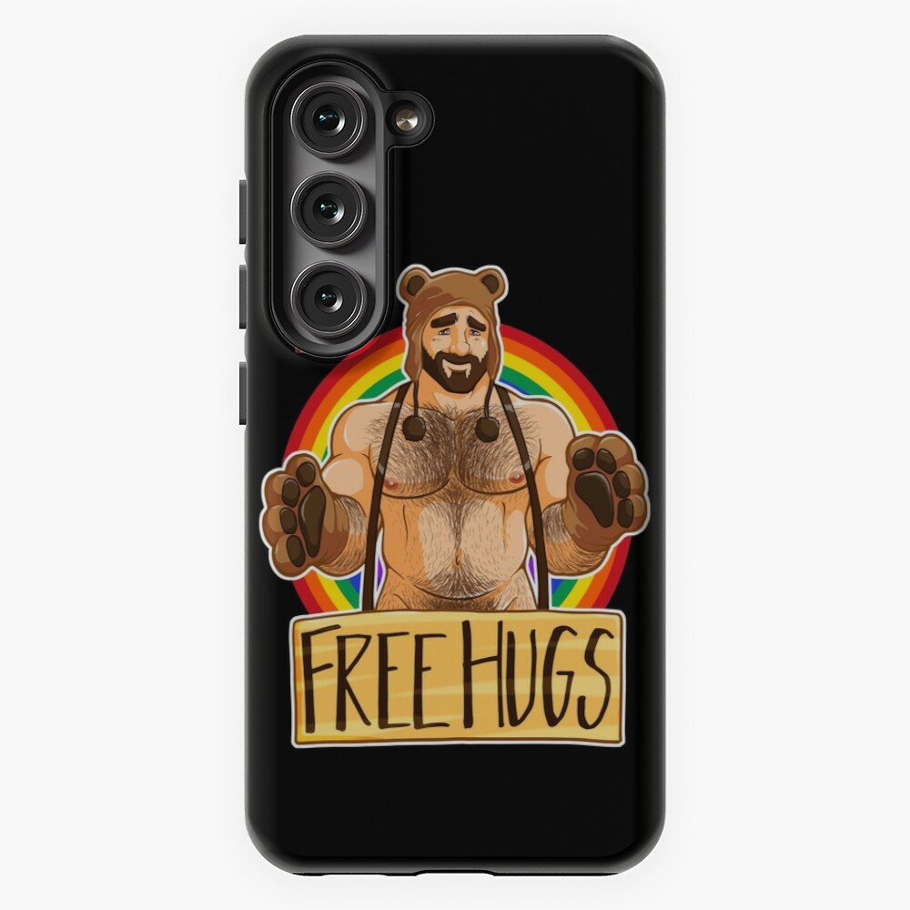 ADAM LIKES HUGS - GAY PRIDE | Samsung Galaxy Phone Case