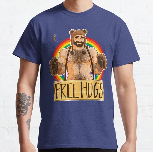 ADAM LIKES HUGS - GAY PRIDE Classic T-Shirt