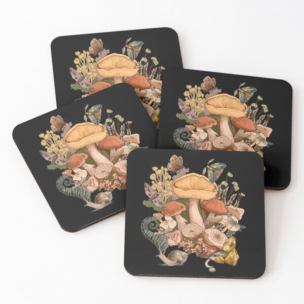 Item preview, Mushroom Cottagecore In The Forest Cute Colorful Design designed and sold by EarthArtDesigns.