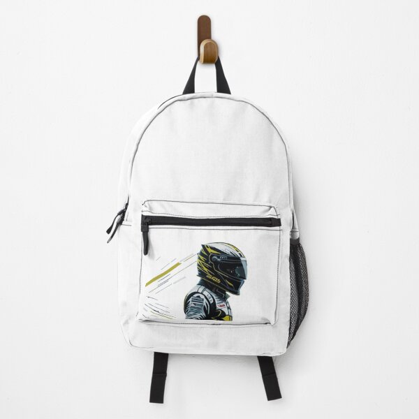 Item preview, racing driver with his helmet advancing to his destination designed and sold by ProductArtistry.