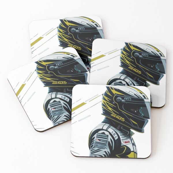 Item preview, racing driver with his helmet advancing to his destination designed and sold by ProductArtistry.