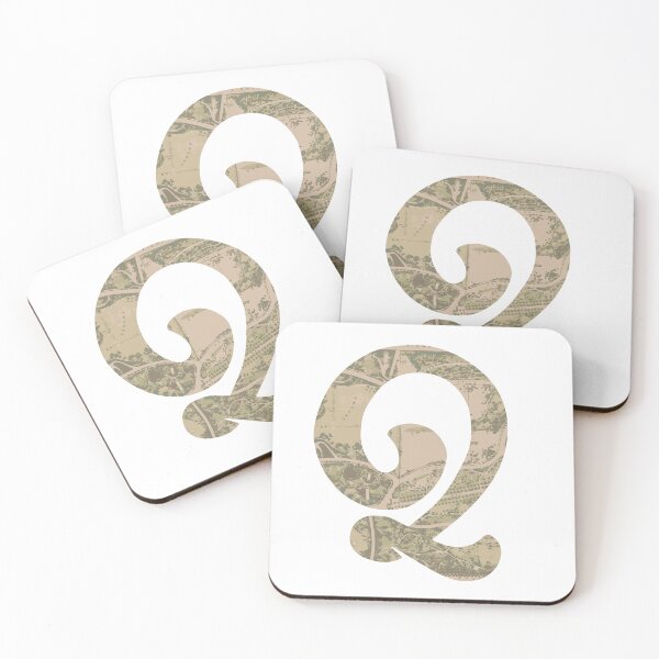 Item preview, Vintage Travel Letter Q designed and sold by Wenkatdesigns.