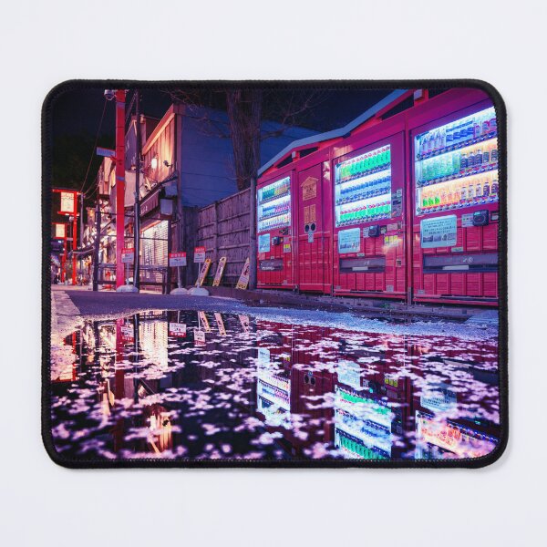 Item preview, Japanese vending machine and sakura petals designed and sold by TokyoLuv.