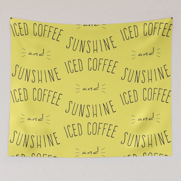 Item preview, Iced Coffee and Sunshine designed and sold by flippinsg.
