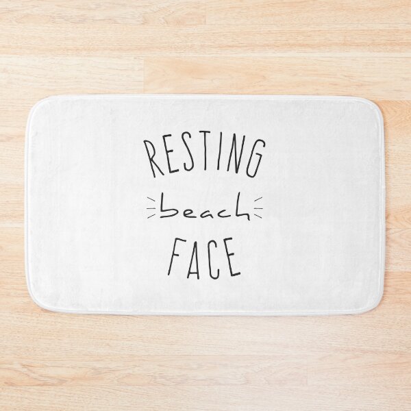 Item preview, Resting Beach Face designed and sold by flippinsg.