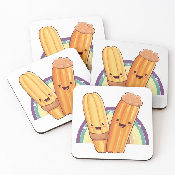 Item preview, Cute and funny kawaii churros designed and sold by LuizLentini.