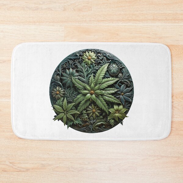 Item preview, Weed Pot Leaf Design In A Circle - For Pot Heads - Get High And Get This designed and sold by AlanPhotoArt.