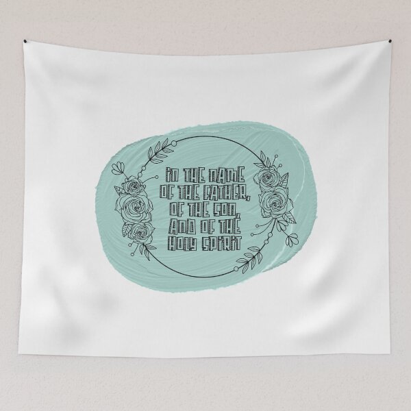 Item preview, In the name of the Father, the son, and the Holy Spirit designed and sold by Jinester.