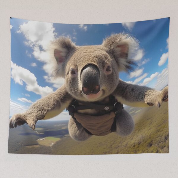 Item preview, The Aerial Koala: Soaring Through the Sky designed and sold by Brendon987.