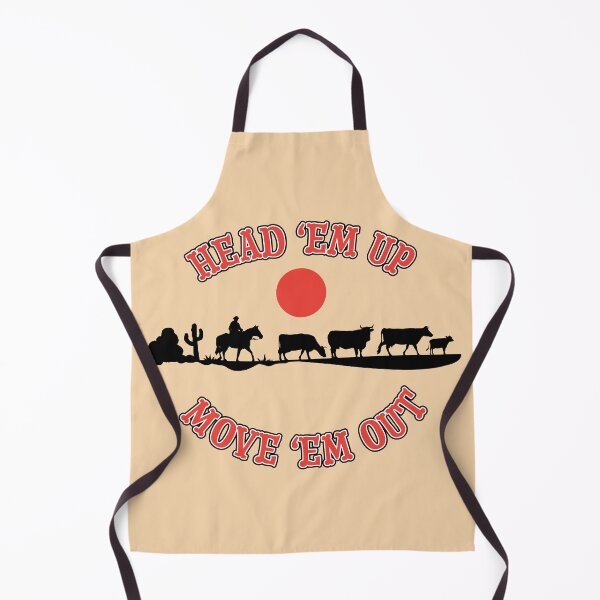 Item preview, Head 'Em Up, Move 'Em Out Western Design designed and sold by CosmicPatriot.