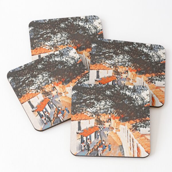 Item preview, LITTLE PUERTO VALLARTA TOWN designed and sold by ArtbyRolleen.