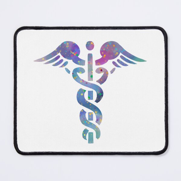 Item preview, Caduceus Watercolor designed and sold by Neevyy.