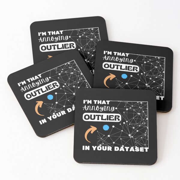 Item preview, Annoying outlier in your data matrix | White Font designed and sold by FocusChillax.