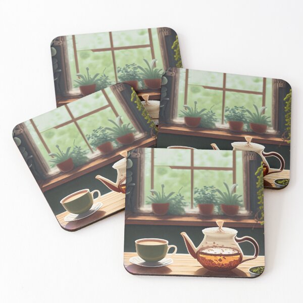 Item preview, Hot tea on Wooden Table - Colection designed and sold by NBT-NOVA.