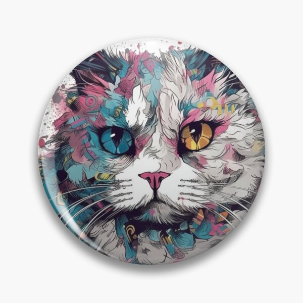 Artikelvorschau, Ragdoll Cat Surreal Digital Art: Imaginative and Playful Feline Design entworfen und verkauft von DooodleGod.