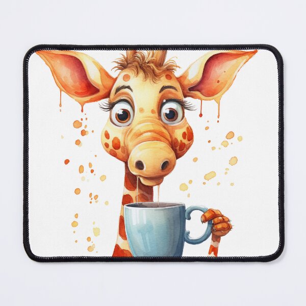 Artikel-Vorschau von Tasse Kaffee mit dieser süßen Giraffe, designt und verkauft von LeenHaus.