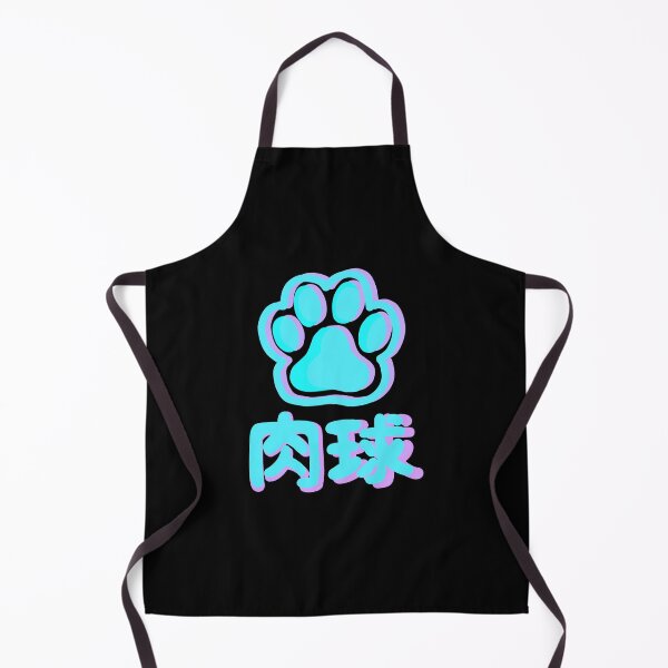 Item preview, 肉球 Paw Pad Japanese Cat kanji kawaii neon designed and sold by oxymorion.
