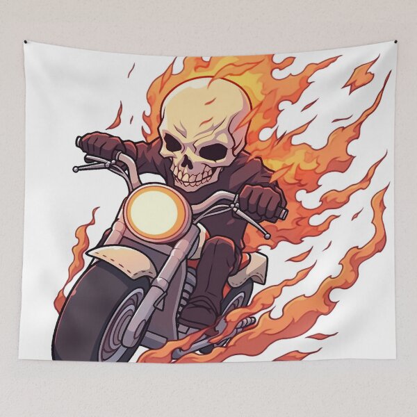 Item preview, SkeletonOnFire designed and sold by AnimeClothingIT.