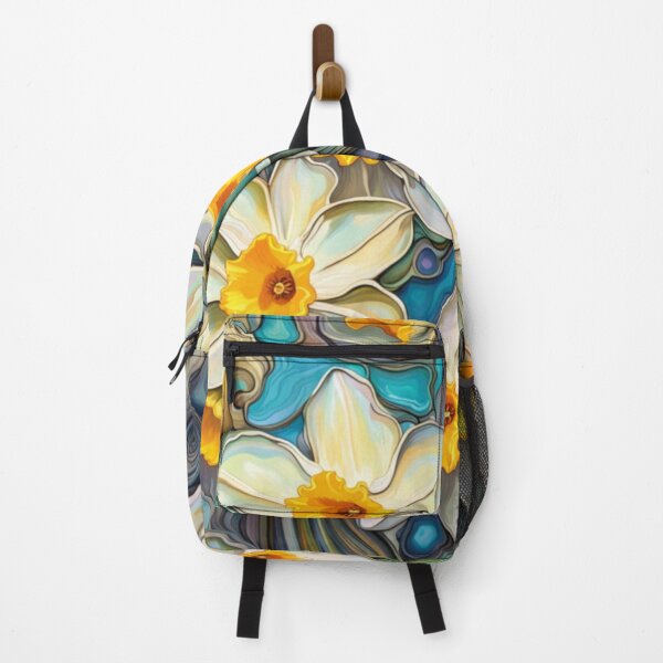 Item preview, Folk Art Daffodils designed and sold by EpicFoxArt.