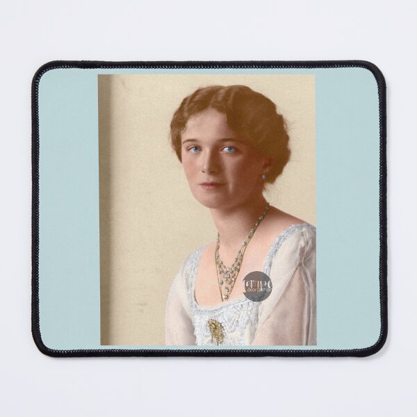 Item preview, Olga Nikolaevna - 1913 Formal Portrait - Detail Colorized designed and sold by Carpe Colorization .