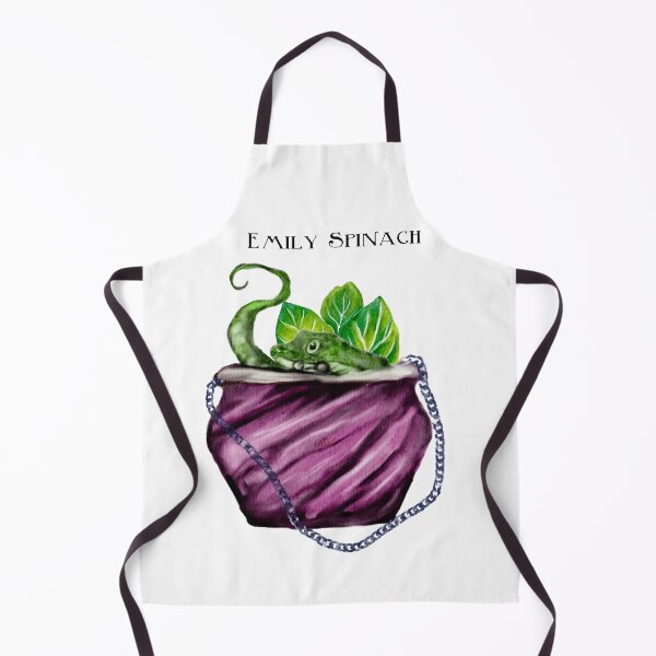 Item preview, Emily Spinach Green Garter Snake Historic Danger Noodle of Alice Roosevelt in Purple Hand Bag designed and sold by Monica Laipple.