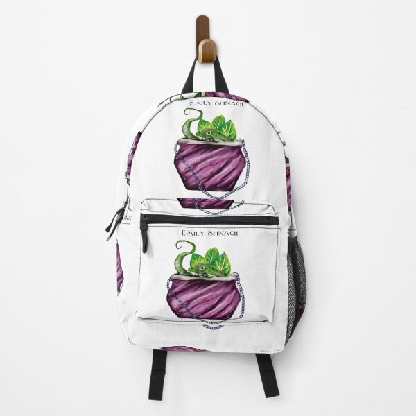 Item preview, Emily Spinach Green Garter Snake Historic Danger Noodle of Alice Roosevelt in Purple Hand Bag designed and sold by Monica Laipple.