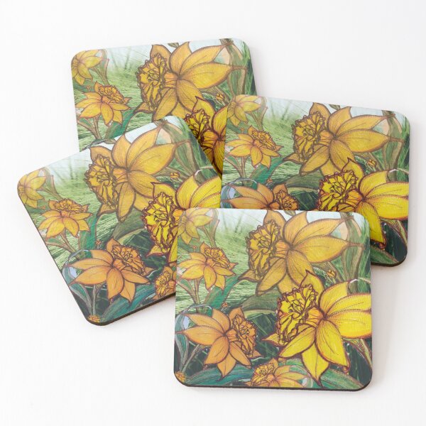 Item preview, Daffodils Chatting it Up Like Fancy Ladies designed and sold by oddlycobbled.