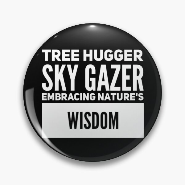 Item preview, Tree Hugger, Sky Gazer: Embracing Nature's Wisdom  designed and sold by JOY STORE 45.