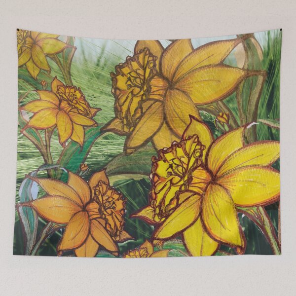 Item preview, Daffodils Chatting it Up Like Fancy Ladies designed and sold by oddlycobbled.