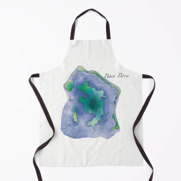 Item preview, Bora Bora watercolor designed and sold by oravaart.