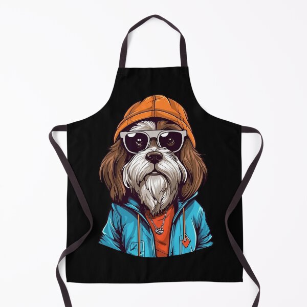 Item preview, Funny Dog Wearing Glasses, Hat and a Jacket designed and sold by LilyBell6.