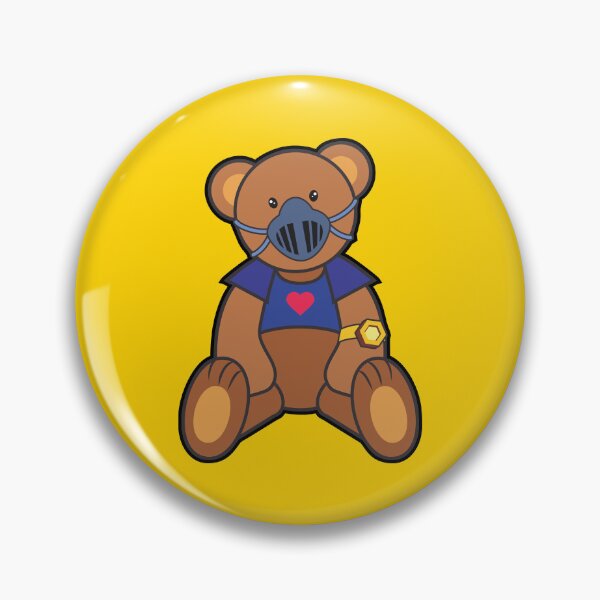 Item preview, Cuddly Supervillain Teddy Bear - Funny  designed and sold by Vector-Artist.