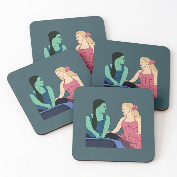 Item preview, Elphaba and Glinda (Popular)   designed and sold by kletikv.