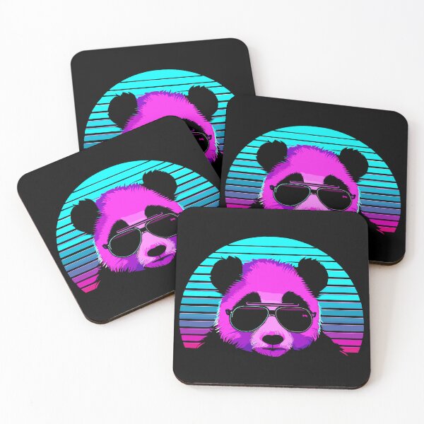 Item preview, Cool Panda Bear Vaporwave designed and sold by donpakundo19.